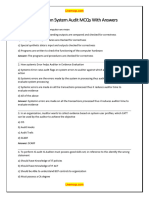 Information System Audit - MCQs