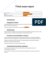 eCPTXv2 Exam Report Tamarisk