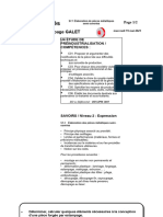 S7 Procédés: TD1 - Estampage GALET