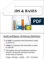 Lecture - Acid Bases