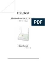 ESR-9752 User Manual