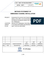 26071-100-V2A-C000-XXXXX Embedded Installation Works Method Statement 00A