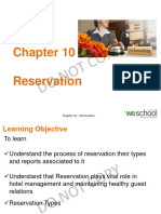 Chapter 10 - Reservation