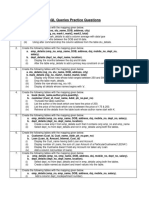 SQL Queries Practice Questions