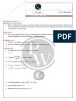 Rotational Notes