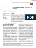 Global Policy - 2023 - Pericoli - Qatar S Foreign Aid and Political Strategies in The Horn of Africa The Case of Somalia