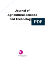 Journal of Agricultural Science and Technology B: Volume 3, Number 3, March 2013 (Serial Number 23)