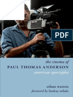 The Cinema of Paul Thomas Anderson American Apocrypha 9780231555609 - Compress