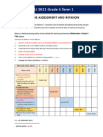 TMU 2021 Grade 5 Baseline Assessment & Revision 