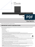 VIZIO Soundbar Manual 2021 - M51a-H6 - UM-ENG