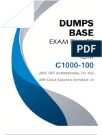 Perfect C1000 100 Dumps Questions V9.02 IBM Cloud Certification PDF