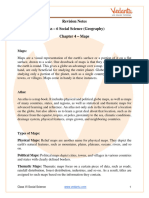 Maps Class 6 Notes CBSE Geography Chapter 4 (PDF)