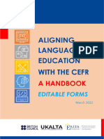 Cefr Alignment Editable Forms Final