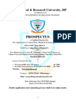 Final Combined Prospectus B.SC Med Tech B Pharma Ayurved 2024 25 With Online Form For Website