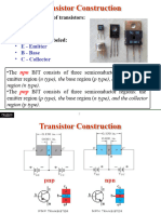 PNP NPN: - E - Emitter - B - Base - C - Collector