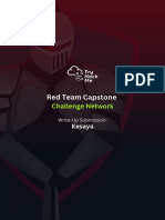 Red Team Capstone Network - Kesaya Write-Up