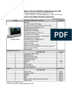 Sunray Ambulance or Portable Patient Monitor