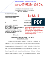 (9.6-1 - EX) 07.07.24 Ex. 13 Re Mignott v. State Bar of GA, Class Action Suit Against The State Bar of Georgia For Racial Discrimination