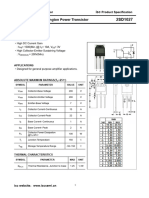 Inchange Semiconductor 2SD1027 Datasheet