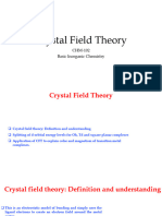 Transition Metal Complexes CFT 1