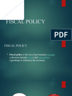 Fiscal Policy