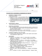 2023 EM04 Geometrical Properties of Circles Notes