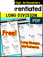 Long Division Practice Worksheets