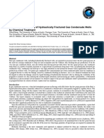 Improving Productivity of Hydraulically Frantured Gas Condensate Wells by Chemical Treatment