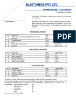 Reprocessed Chloro Butyle