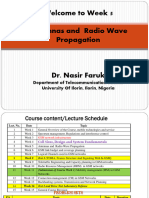 Week 5 Antennas and Radio Wave Propagation