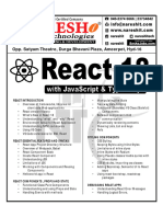 React 18 - Course Content