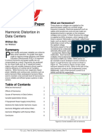 Harmonic Distortion in Data Centers