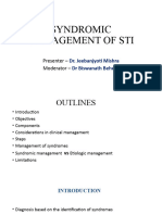 Syndromic Management of Sti