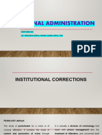 Correctional Administration - Goa Camsur