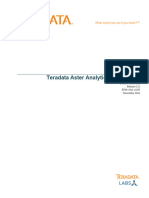 Aster Analytics Foundation User Guide 0621 Update 1