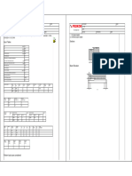 Continuous Beam: RV20 - (900X1200/1400) : Input Tables Sections