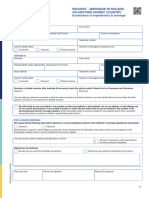 Request To Examine Impediments To Marriage - Marriage in Finland or Another Nordic Country