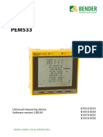 PEM533 - Manual