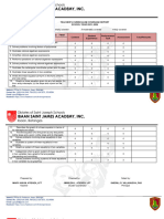 Mathematics 8 Curriculum Coverage