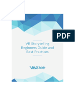 VR - Storytelling - Beginners Guide and Best Practices