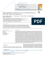 Thermal Performance Assessment For An Array of Cylindrical Lithium-Ion