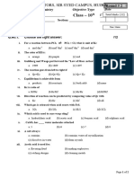 Chemistry Paper Class 10th