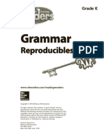 Wonders Grammar Reproducibles Grade K