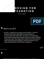 API Design For Integration (2023)