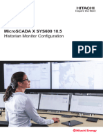 SYS600 - Historian Monitor Configuration