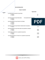 Lp-Quadratic Equations and Inequalities