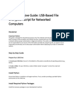 Ransom-Style Ultimate USB File Encryption Script For Networked Computers