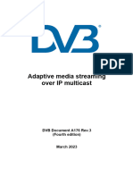 A176r3 - Adaptive Media Streaming Over IP Multicast - Interim Draft TS 103 769 v121 - March - 2023