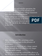 Protection Circuits of SCR