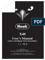 Hawk X40 User Manual